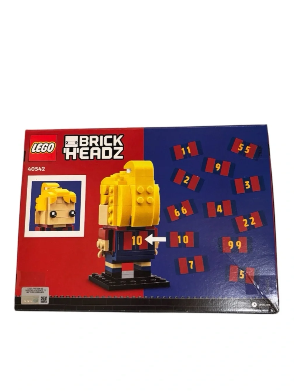 Lego BrickHeadz FC Barcelona Go Brick Me Set (#40542)